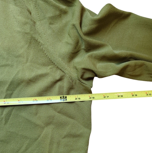 Talbots Sweater Set, Tank Top & Cardigan, Matching, Women's Plus 2XL Olive Green - Picture 10 of 16